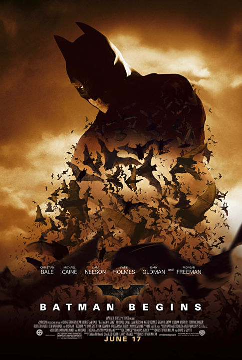 Batman Begins (2005) movie poster download