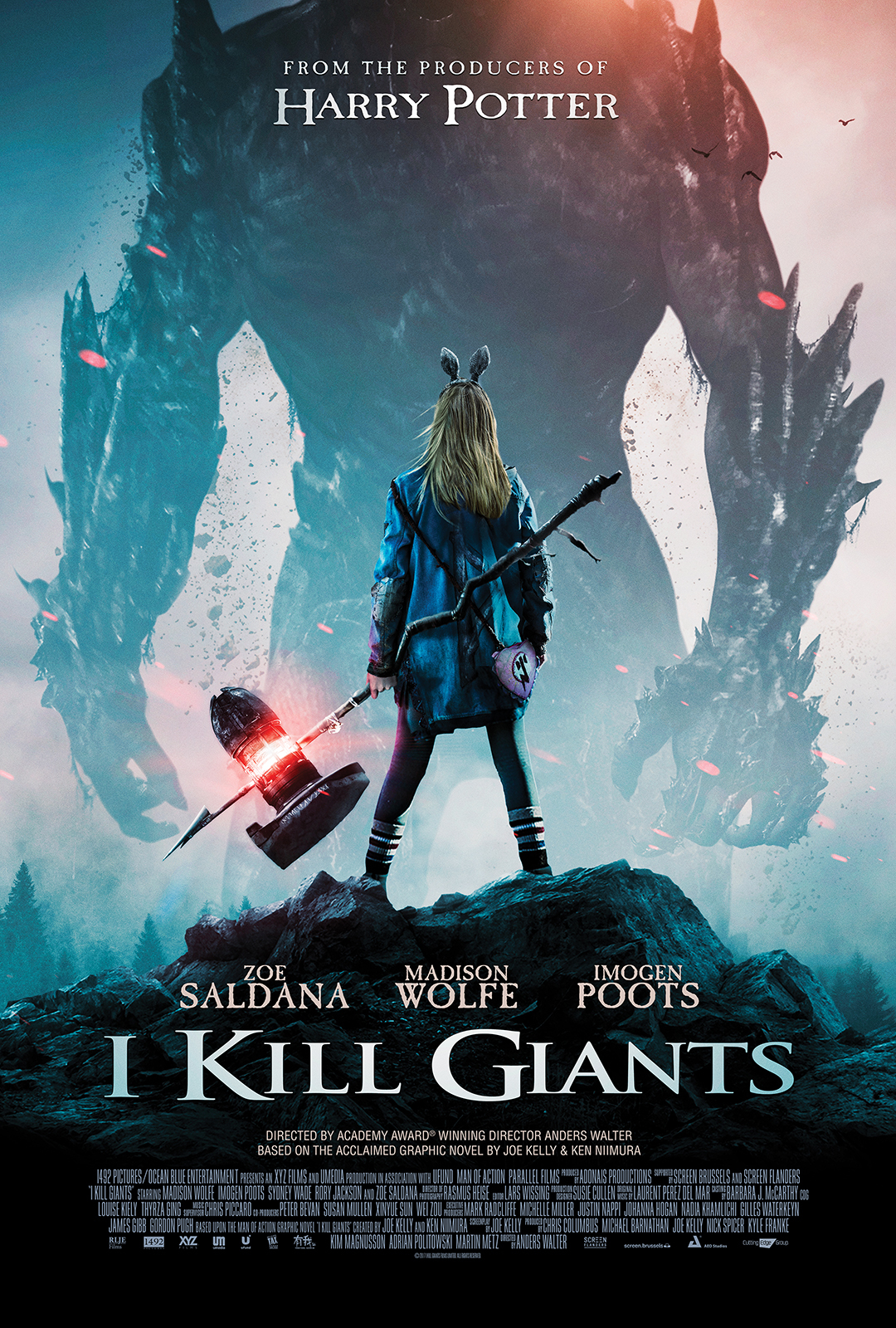 I Kill Giants (2018) movie poster download