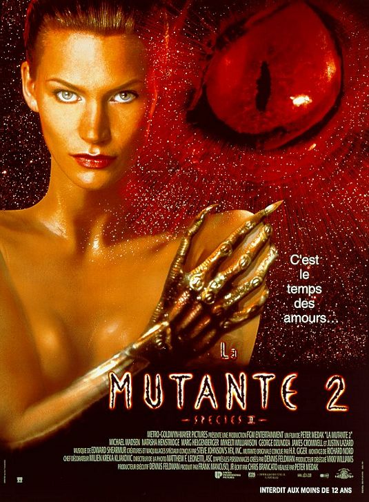 Species 2 (1998) movie poster download