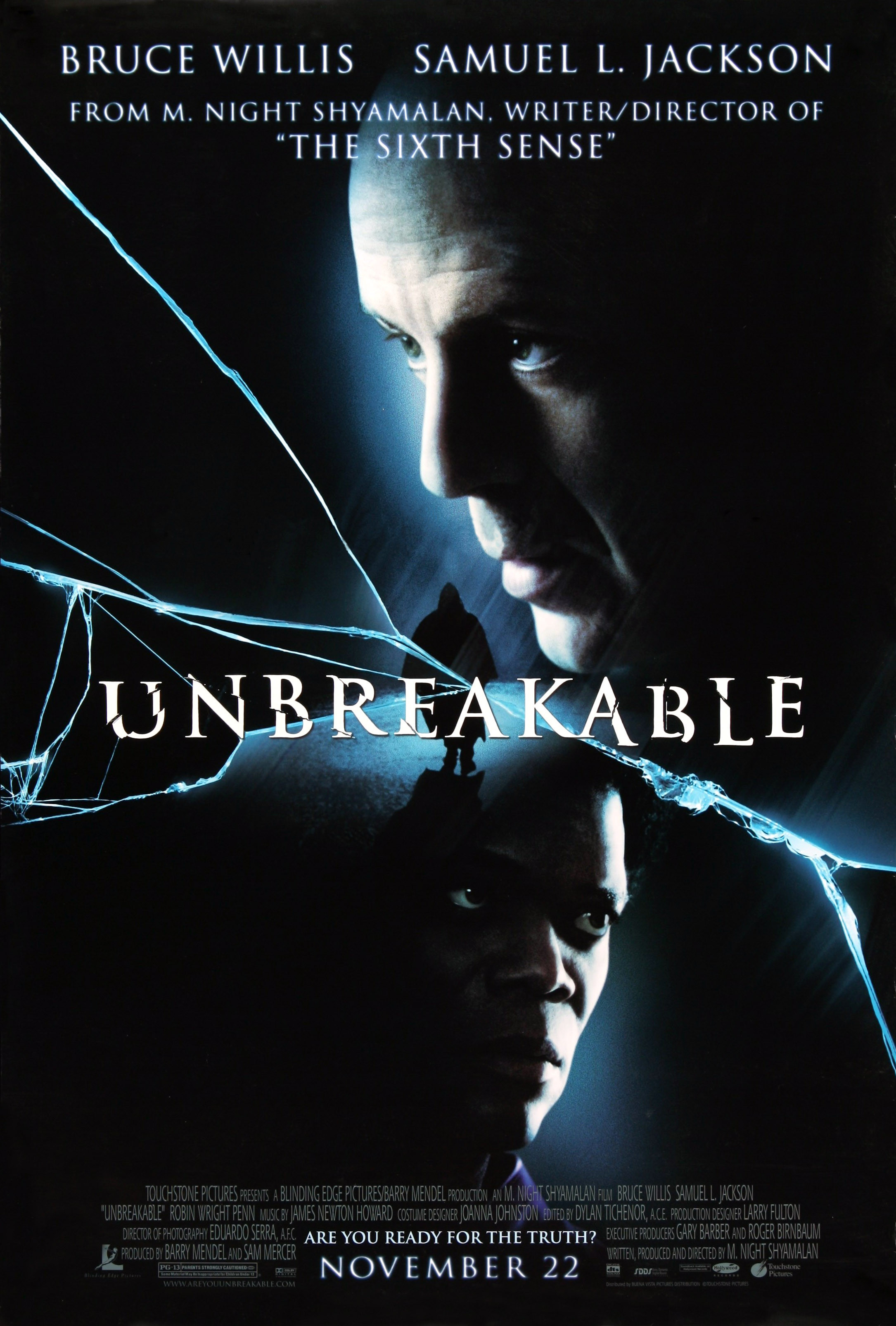 Unbreakable (2000) movie poster download